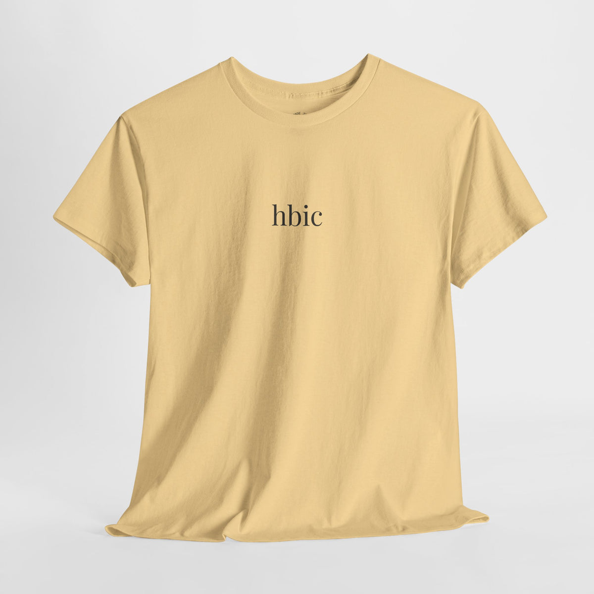 HBIC Shirt | Minimalist Boss Woman Tee, Bold Confidence Cotton T-Shirt