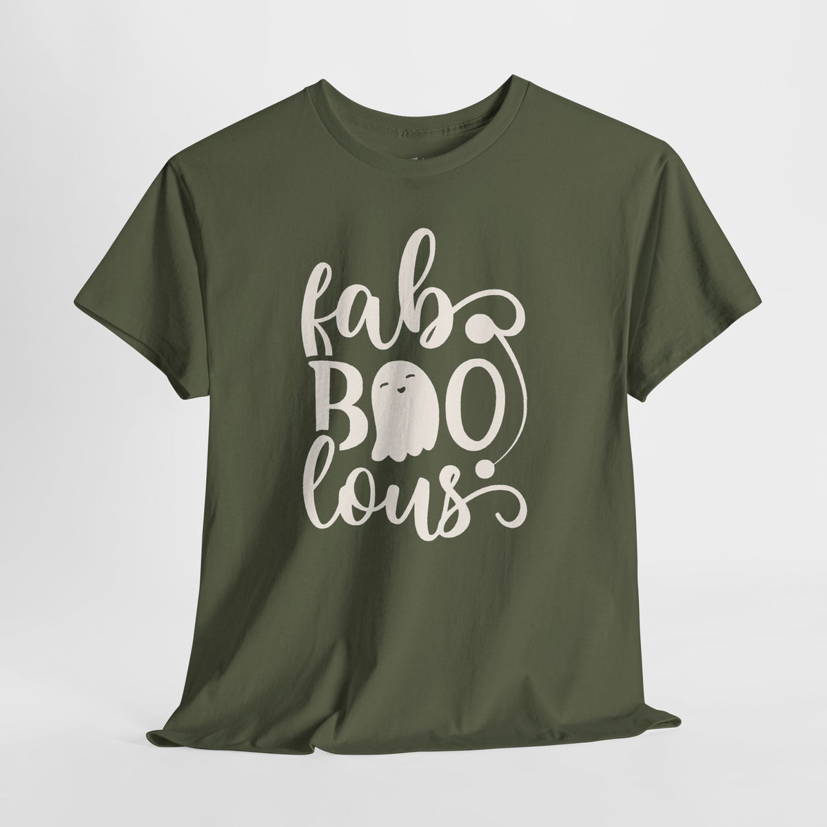 Faboolous Halloween Shirt: Cute Ghost Graphic Tee
