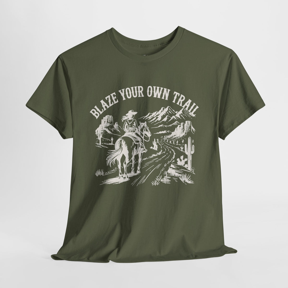 Cowgirl Graphic Tee: Blaze Your Own Trail Western Shirt