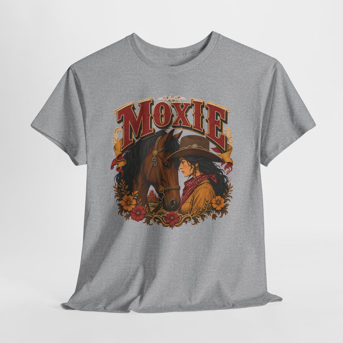 Moxie Cowgirl Shirt: Western Horse Graphic Tee