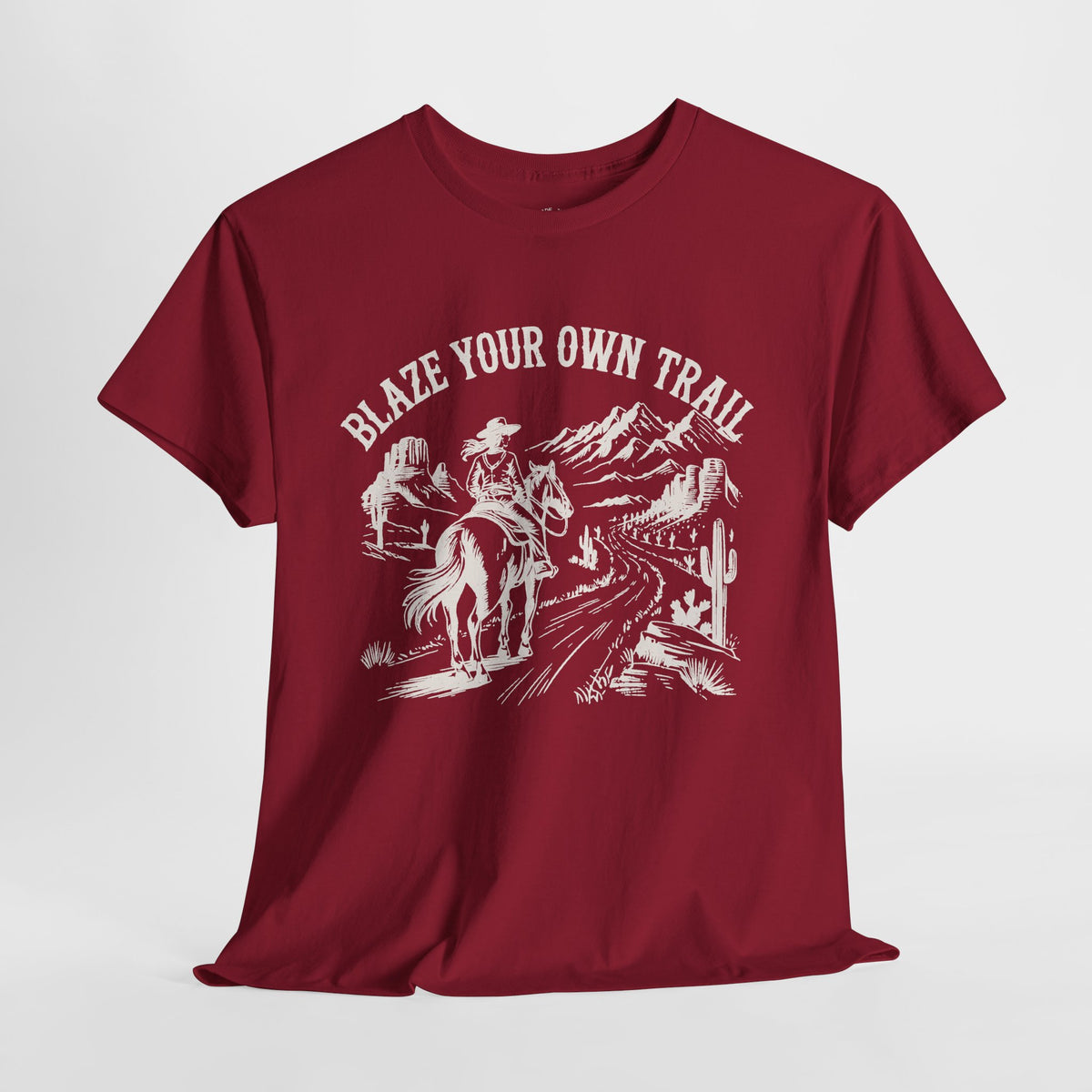 Cowgirl Graphic Tee: Blaze Your Own Trail Western Shirt