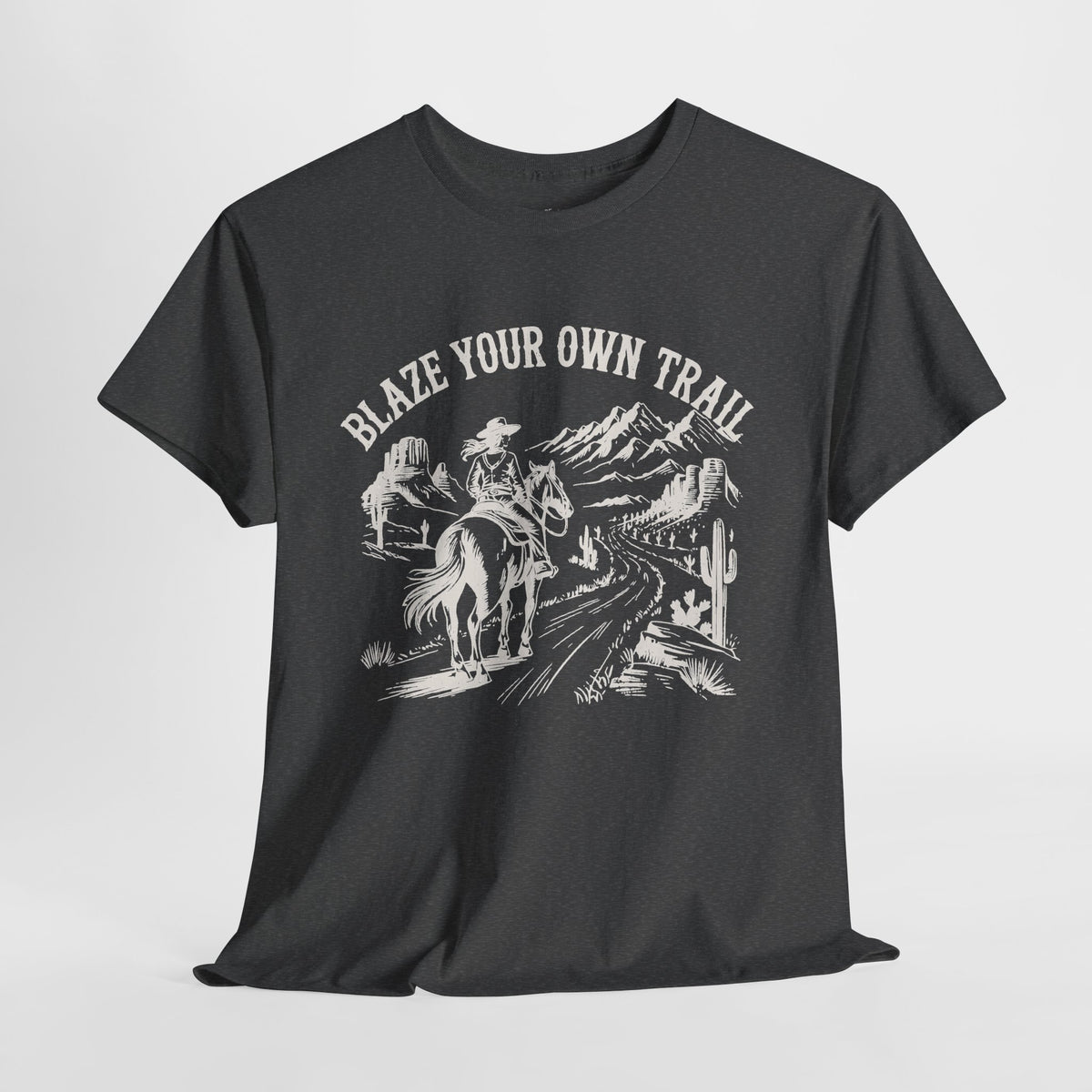 Cowgirl Graphic Tee: Blaze Your Own Trail Western Shirt