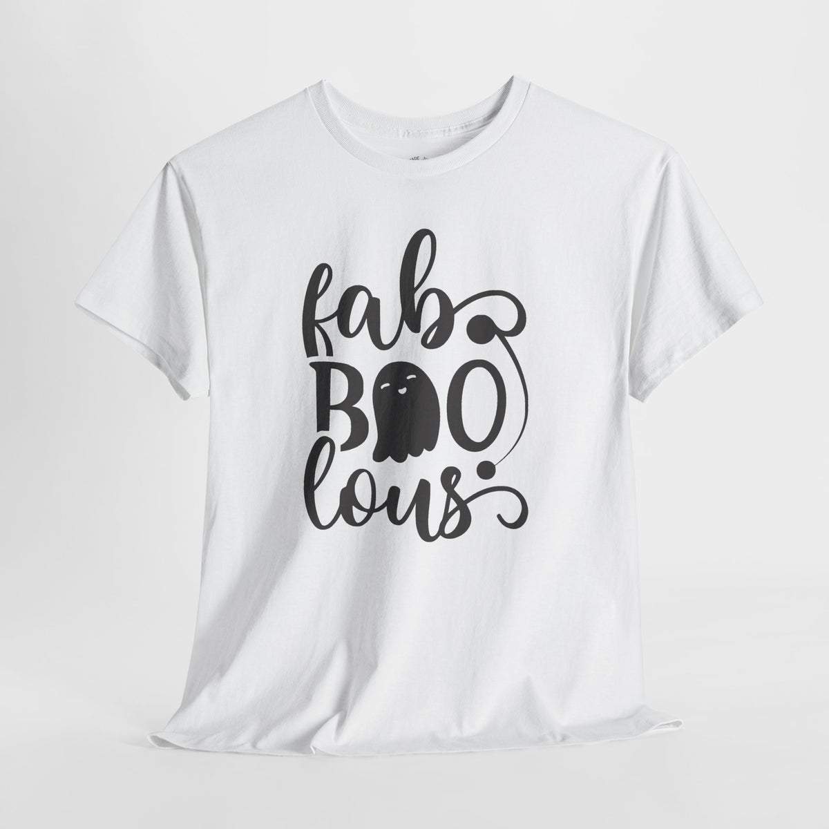 Faboolous Halloween Shirt: Cute Ghost Graphic Tee