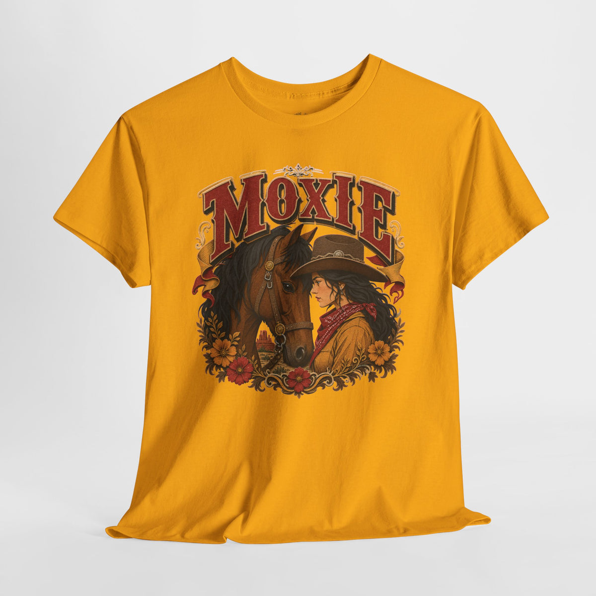 Moxie Cowgirl Shirt: Western Horse Graphic Tee