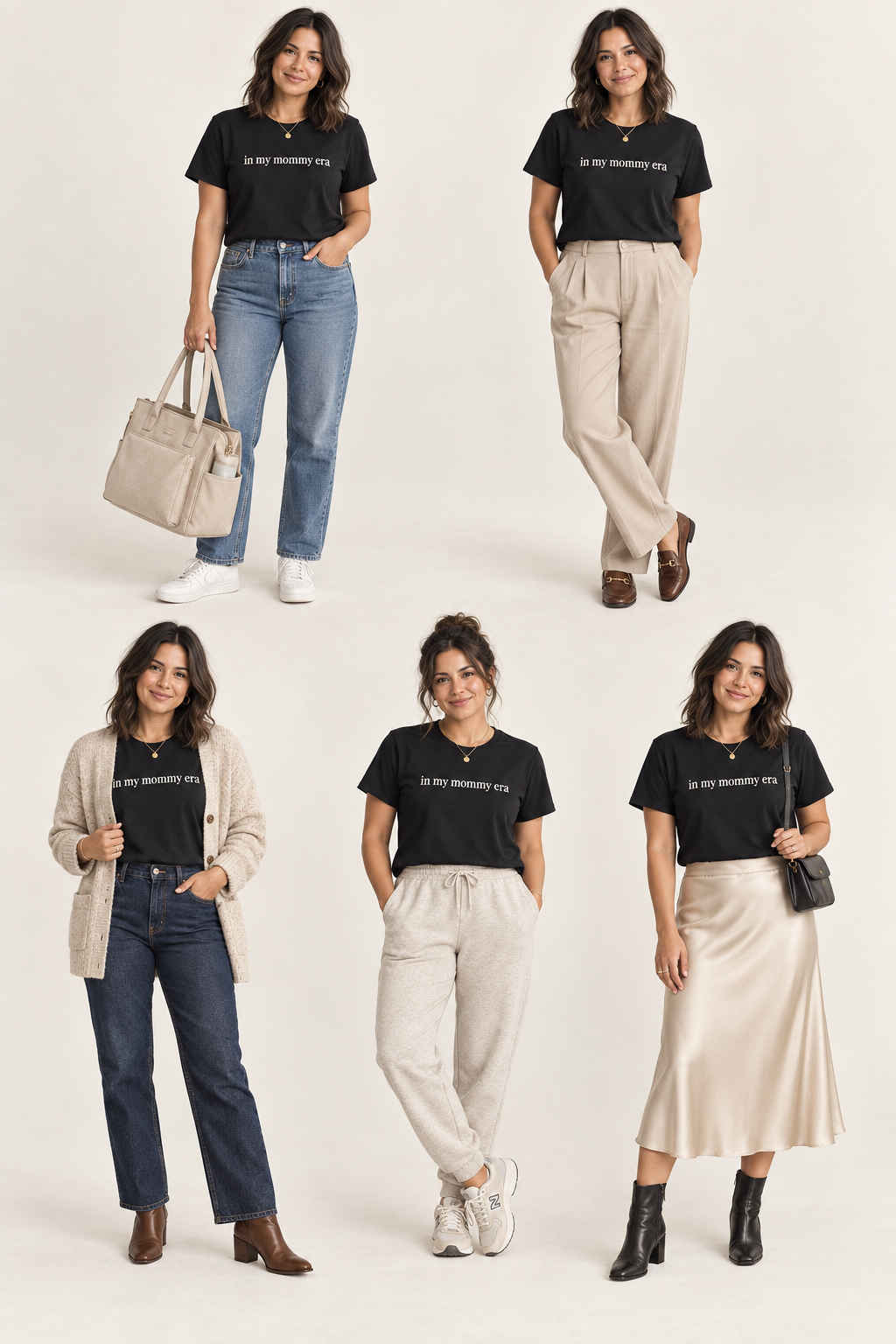 Mommy Era Shirt | Minimalist Mom Tee, New Mom Gift, Motherhood Cotton T-Shirt