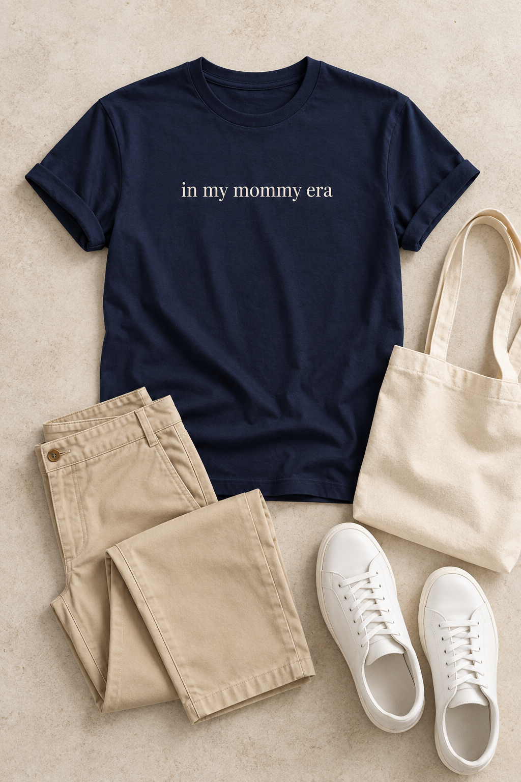 Mommy Era Shirt | Minimalist Mom Tee, New Mom Gift, Motherhood Cotton T-Shirt