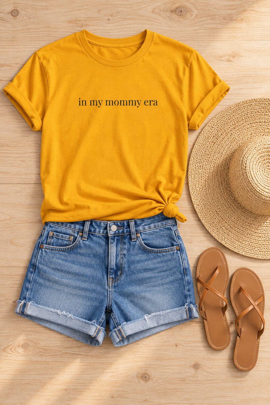 Mommy Era Shirt | Minimalist Mom Tee, New Mom Gift, Motherhood Cotton T-Shirt