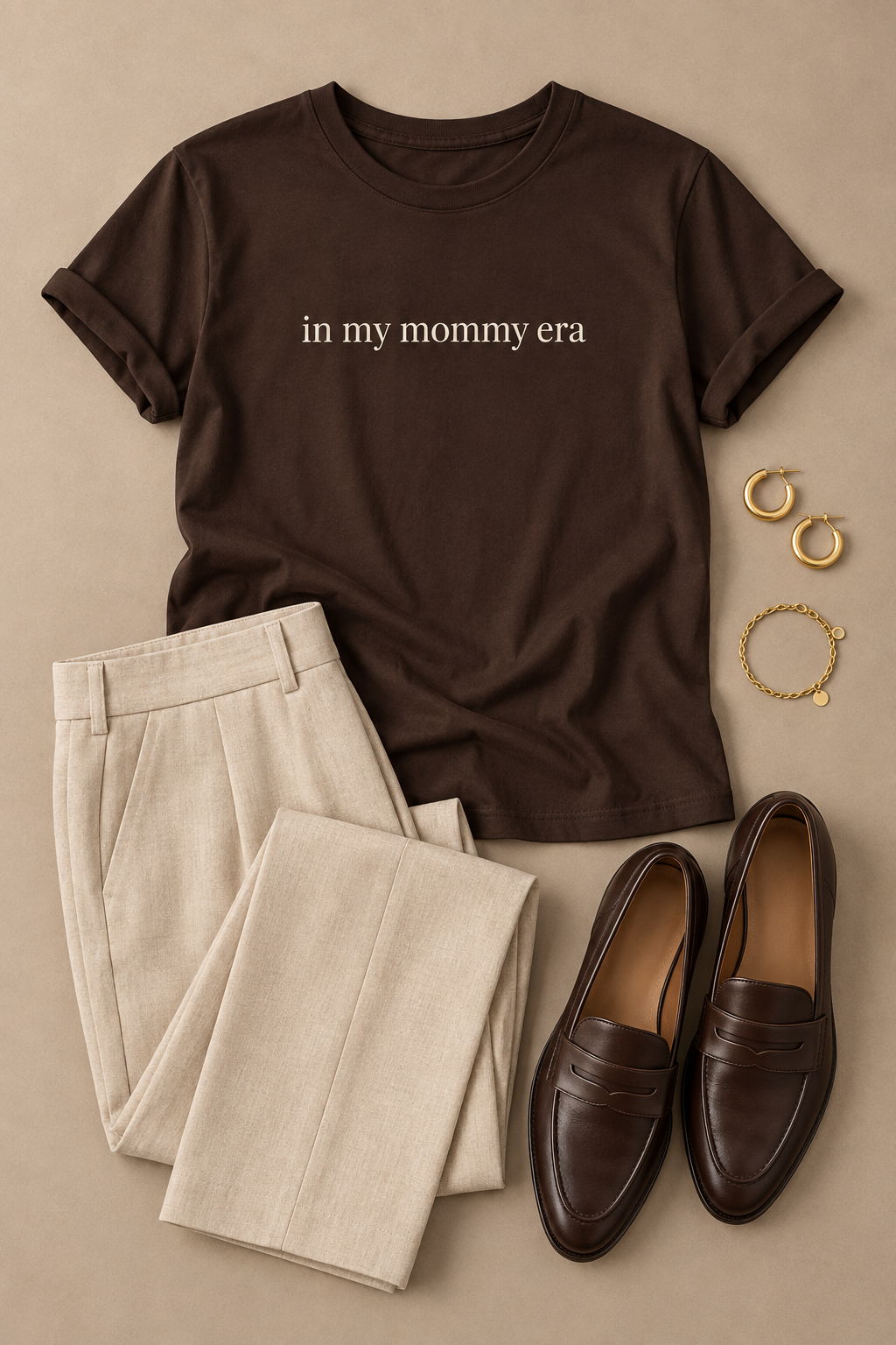 Mommy Era Shirt | Minimalist Mom Tee, New Mom Gift, Motherhood Cotton T-Shirt