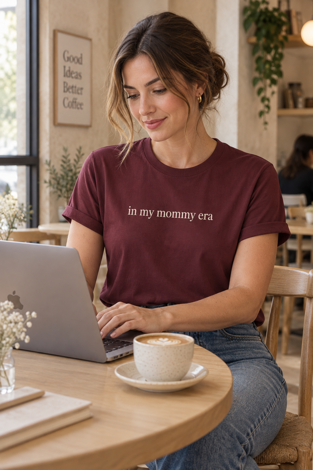 Mommy Era Shirt | Minimalist Mom Tee, New Mom Gift, Motherhood Cotton T-Shirt