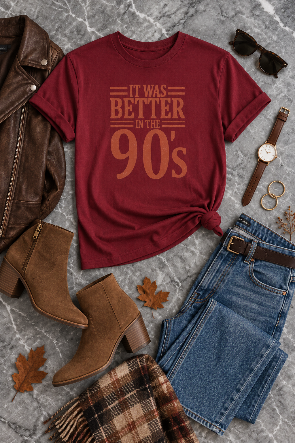90s Nostalgia T-Shirt: Better in the 90s, 100% Cotton