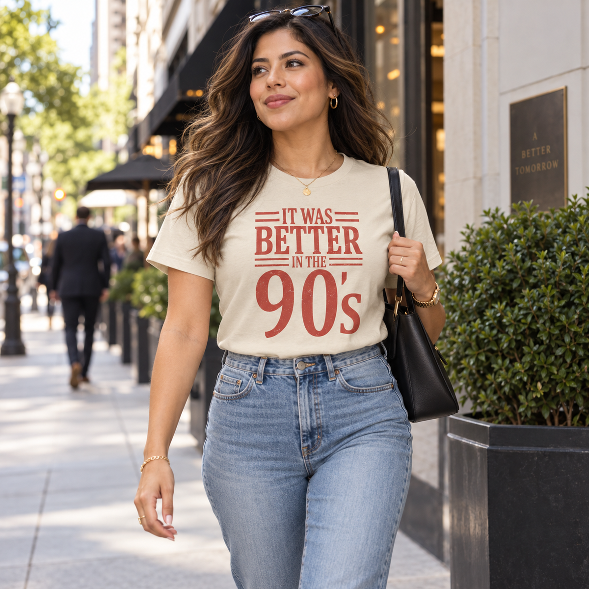 90s Nostalgia T-Shirt: Better in the 90s, 100% Cotton