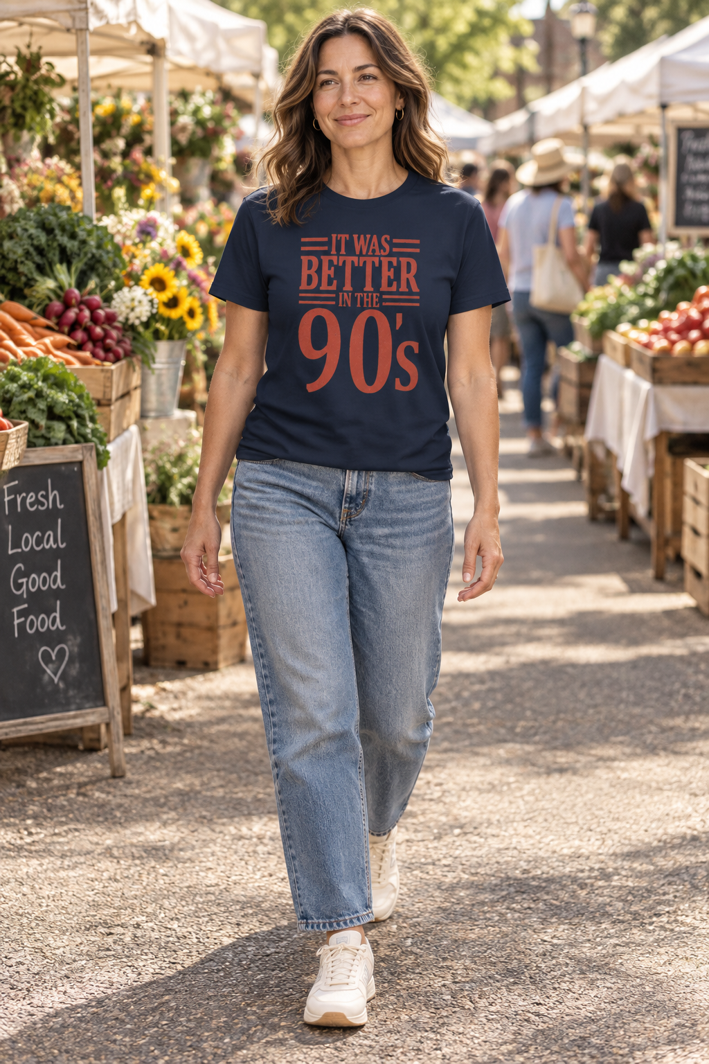 90s Nostalgia T-Shirt: Better in the 90s, 100% Cotton