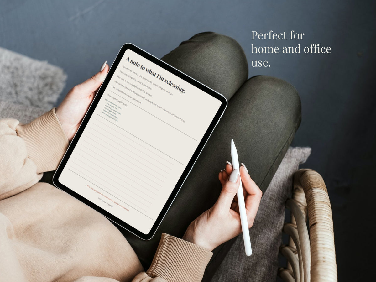 Printable Reflection Journal PDF | 44-Page Guided Journal