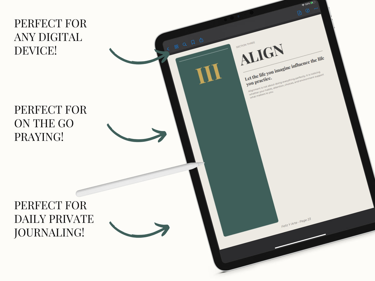 Manifestation Journal & Planner Bundle PDF | 63-Page Minimalist Goal Planner