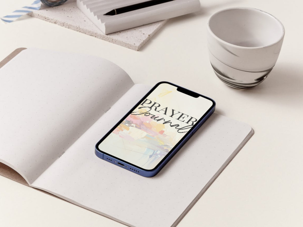 Prayer Journal PDF | 35-Page Artistic Faith Journal